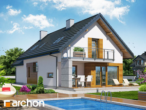Archon+ Projekty domów - Dom w daktylowcach (G2) - widok 2