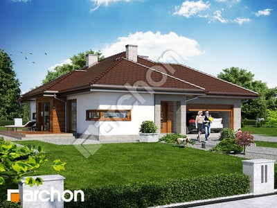 Archon+ Projekty domów - Dom w cyprysikach (G2) - widok 1