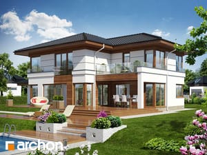 Archon+ Projekty domów - Willa Weronika 3 - widok 1
