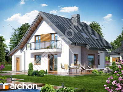 Archon+ Projekty domów - Dom w rododendronach 4 (N) - widok 2