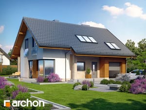 Archon+ Projekty domów - Dom w wisteriach - widok 1