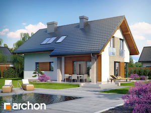 Archon+ Projekty domów - Dom w wisteriach - widok 2