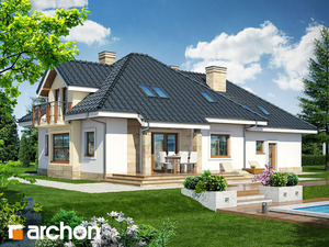 Archon+ Projekty domów - Dom w hiacyntowcach (G2) - widok 2
