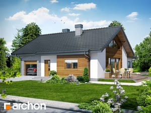 Archon+ Projekty domów - Dom w gloksyniach - widok 1