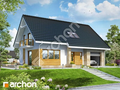 Archon+ Projekty domów - Dom w poziomkach 5 (GN) - widok 1