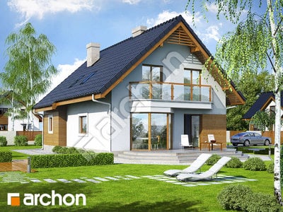 Archon+ Projekty domów - Dom w aksamitkach 2 (N) - widok 2