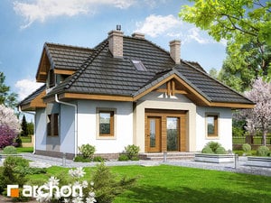 Archon+ Projekty domów - Dom w niezapominajkach (N) - widok 2