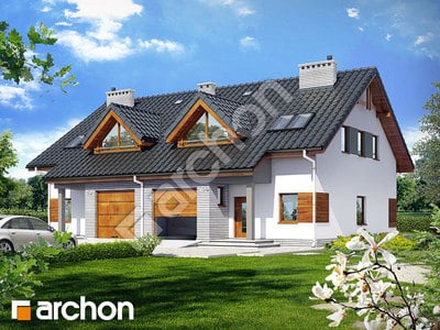 Archon+ Projekty domów - Dom w klematisach 10 (A) - widok 1