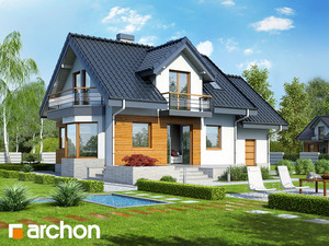 Archon+ Projekty domów - Dom w perłówce (N) - widok 2