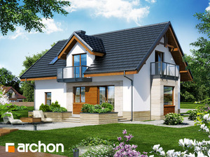 Archon+ Projekty domów - Dom w rododendronach 15 (N) - widok 2