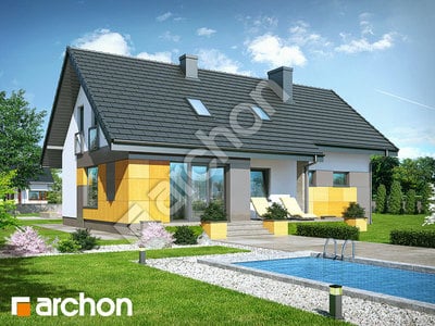 Archon+ Projekty domów - Dom w pięciornikach - widok 2