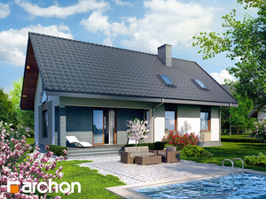 Archon+ Projekty domów - Dom w skrzydłokwiatach - widok 2