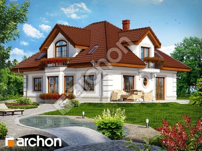 Archon+ Projekty domów - Dom w bergamotkach (G2) TERMO - widok 2