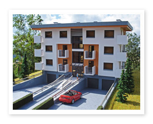 Projekty domów - Makieta Dom nad bulwarem 6