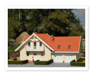 Projekty domów - Makieta Dom w rododendronach 5 G2