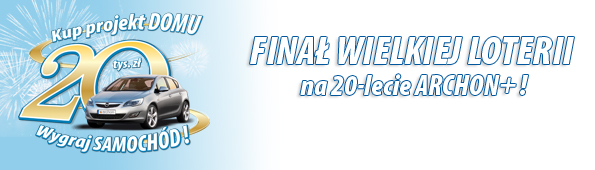 Kup projekt domu i wygraj samochód! Kup projekt domu i wygraj samochód!