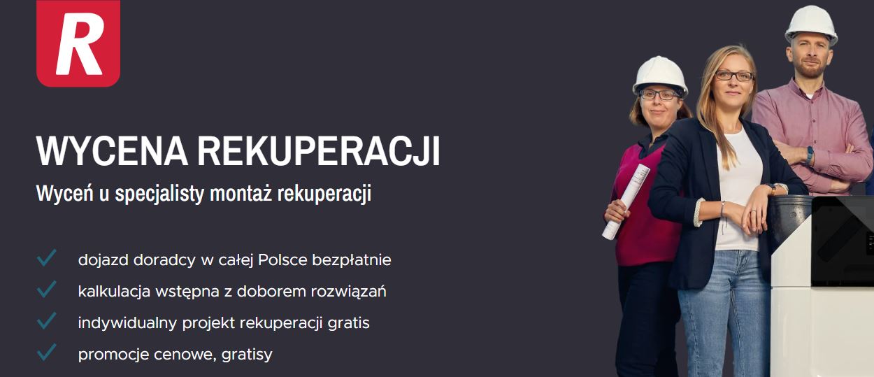 Bezpłatna wycena rekuperacji